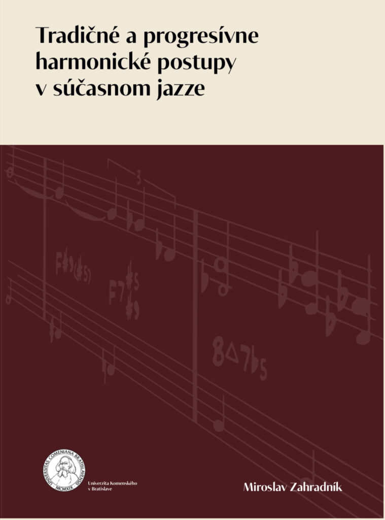 obálka tradičné a progresívne harmonické postupy v súčasnom jazze